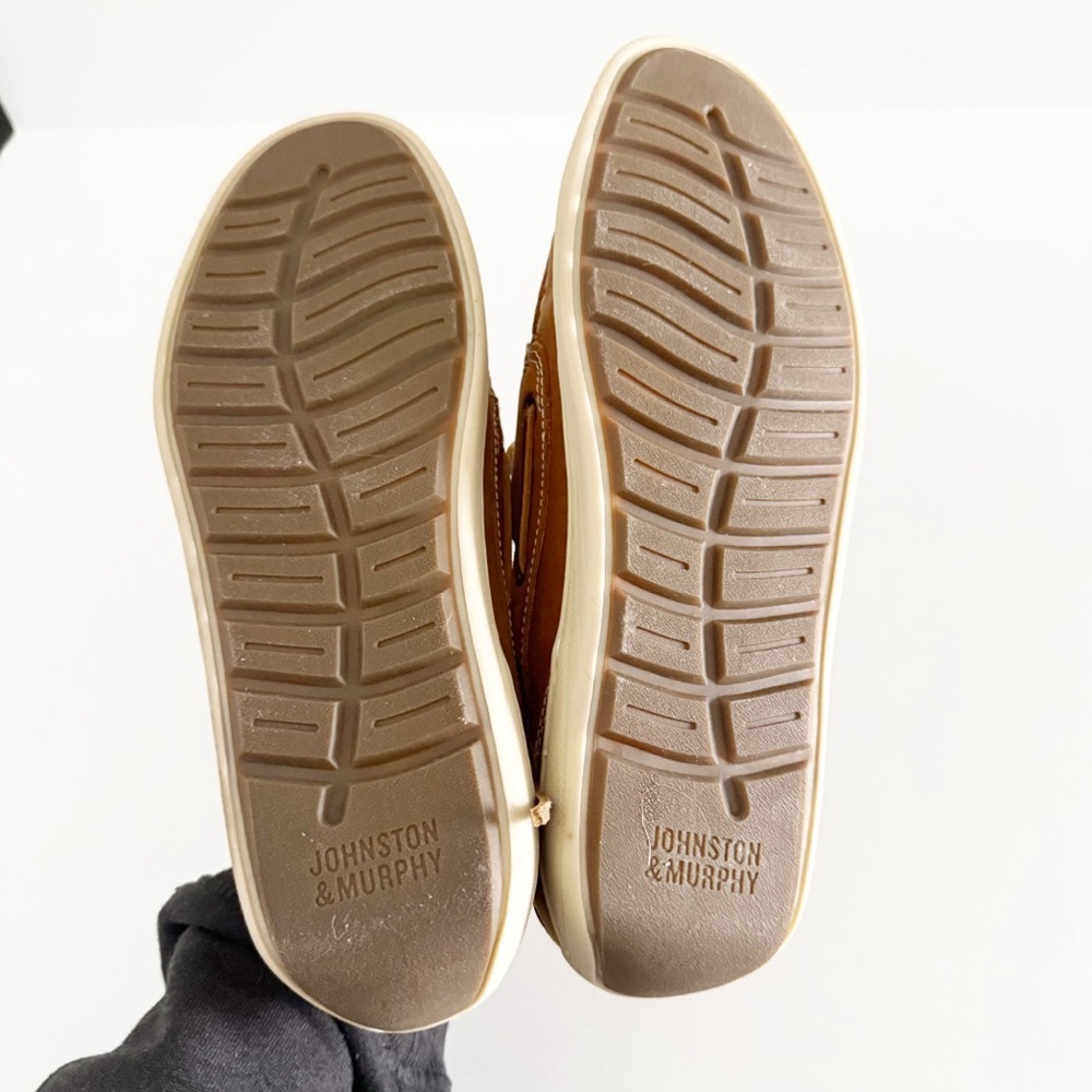 Johnston & Murphy Men's Leather Boat Shoes Size 10.5 - Picture 10 of 10